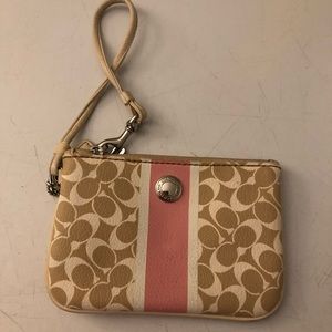 Coach wristlet